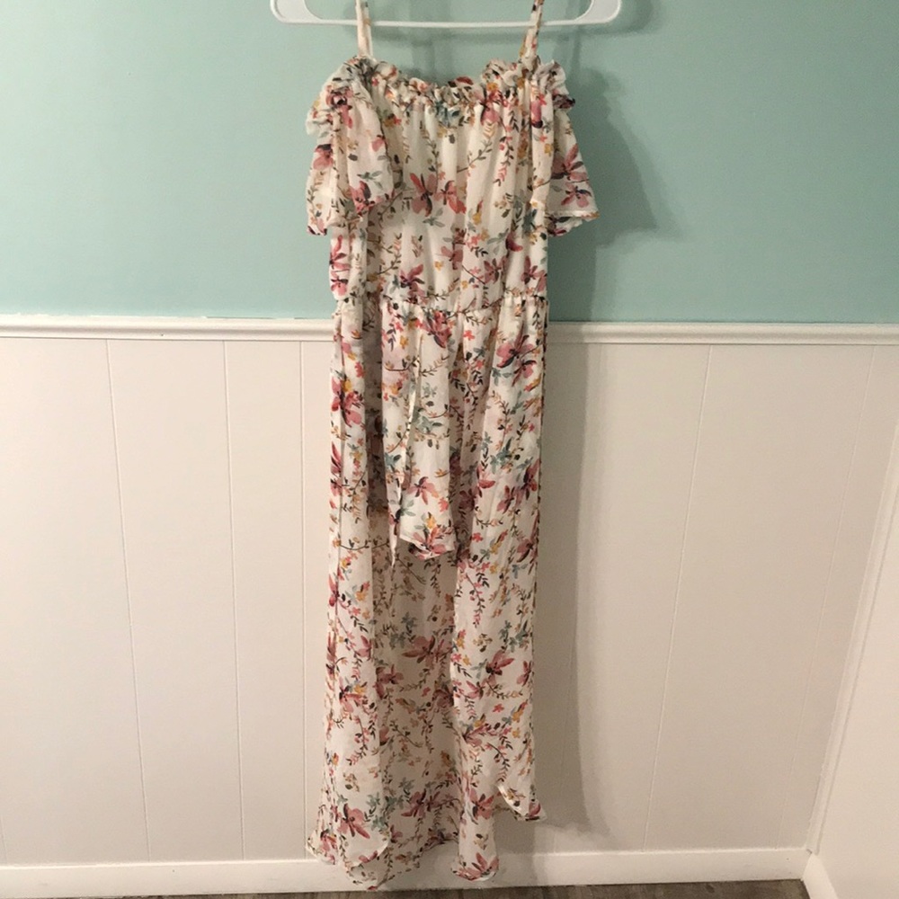 Xs cream romper